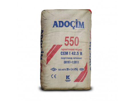Цемент Adocim ПЦ-550 (25 кг) Турция