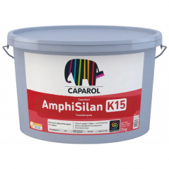 Штукатурка фасадна силіконова Caparol Amphisilan Fassadenputz K15 (25 кг) біла