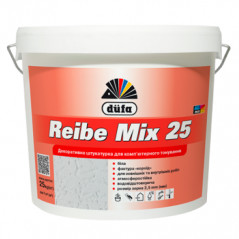 Декоративная штукатурка "короед" 1,5 мм Dufa Reibe Mix 15 (25 кг)