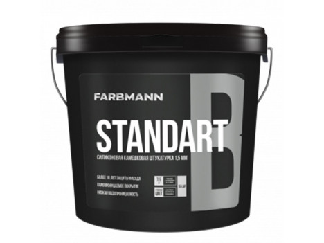 Декоративна штукатурка "баранець" Farbman Standart В, база LC (15 кг)