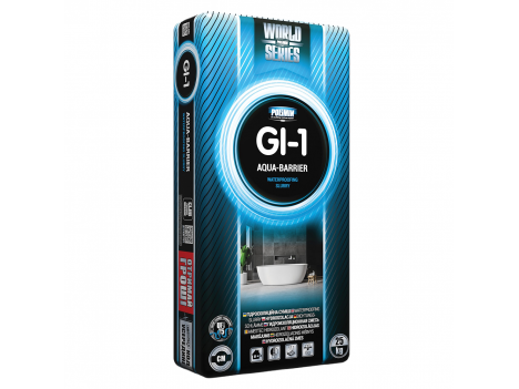 Гідроізолююча суха суміш Polimin GI-1 Аква-бар'єр (25 кг)