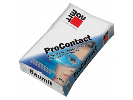 Клей защитный для утеплителя Baumit ProContact Зима (25 кг)
