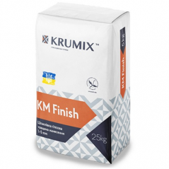 Шпаклевка гипсовая финишная KRUMIX Finish (25 кг)