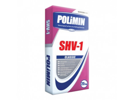 Штукатурка цементно-вапняна Polimin SHV-1 (25 кг)