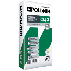 Стяжка цементная (10-80 мм) Polimin СЦ-3 (25 кг)
